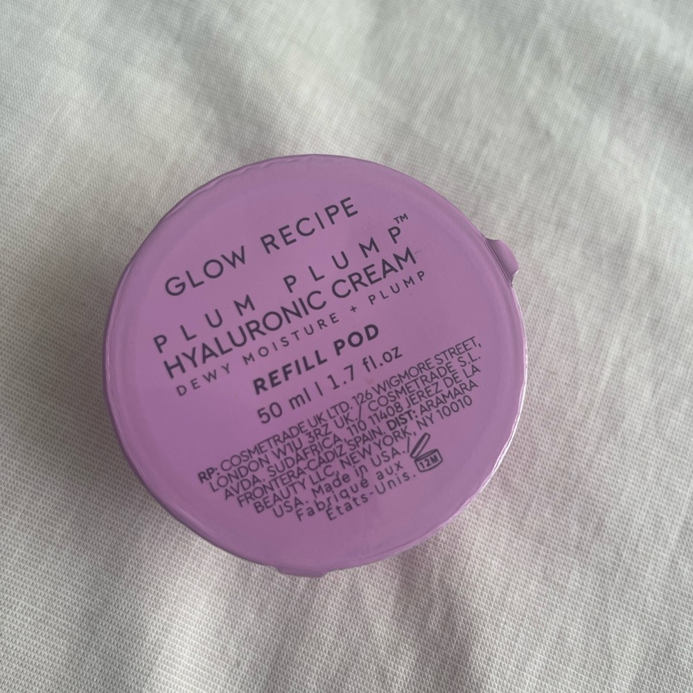 Glow Recipe Plum Plump Hyaluronic Cream - Lavender